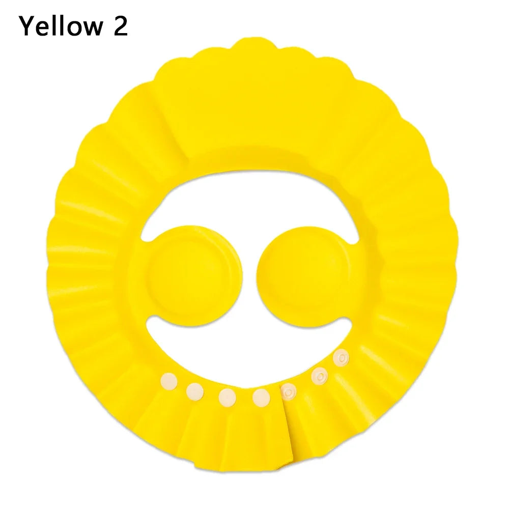 1PC Adjustable Baby Shower Caps Kids Shampoo Hat Bath Shield Waterproof Ear Eye Protection Visor Portable Child Wash Hair