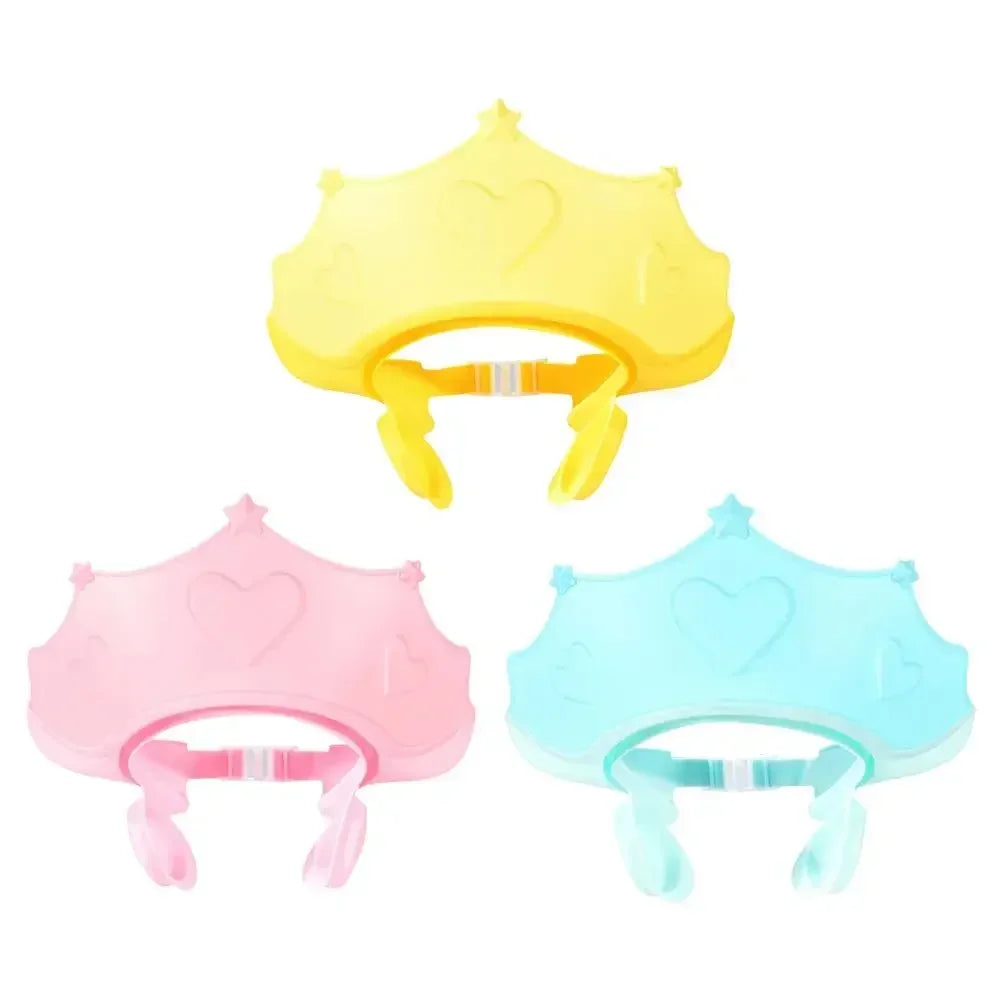 For Kids Ear Protection Safe Children Shampoo Bathing Adjustable Hair Wash Hat  Shower Protect Head Cover Baby Shower