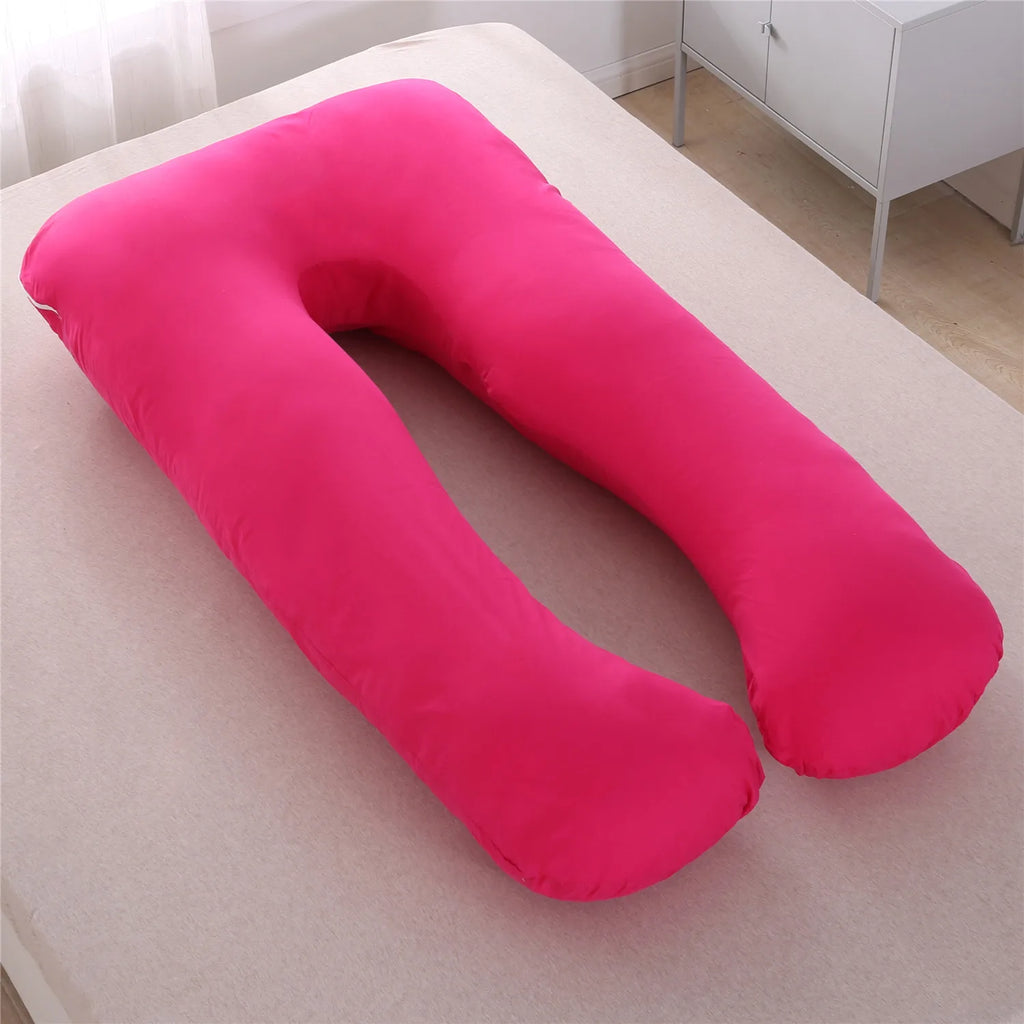 Multifunctional Pregnant Women's Pillow Side Lying Pillow Pure Cotton Detachable and Washable U-shaped Napping Pillow