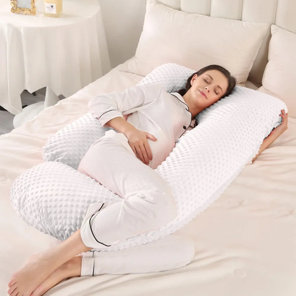 Crystal Velvet Pregnant Women's Pillow Manufacturer Wholesale Side Lying Waist Protection, Abdominal Support, Pillow