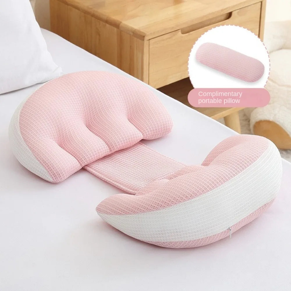 Pregnant Women's Waist Pillow Soft Comfort Maternity Pillow U Shaped Abdominal Support Pregnancy Cushion Sleeping Pillow