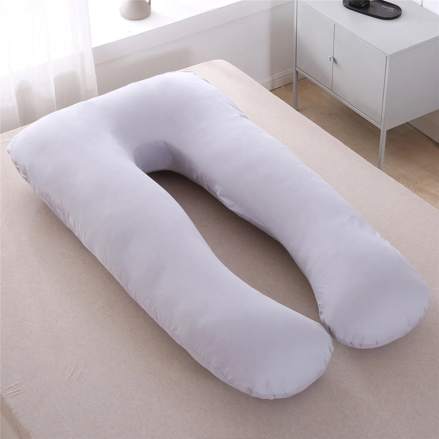 Multifunctional Pregnant Women's Pillow Side Lying Pillow Pure Cotton Detachable and Washable U-shaped Napping Pillow