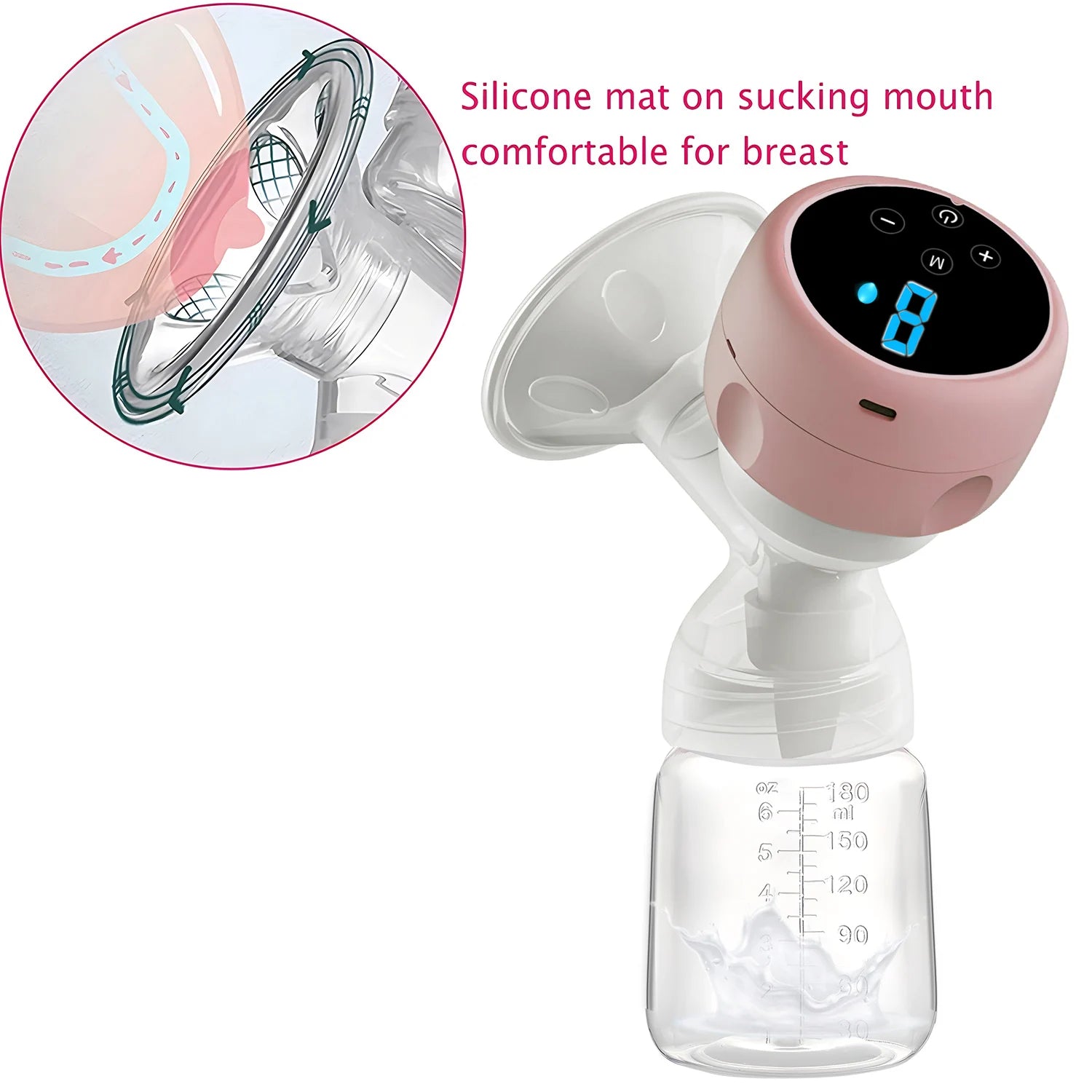 Breast Pump Baby Electric Suction Milk Pump Feeding Breasts Pumps Milk Bottle Sucking Postpartum Supplies Quality Safety