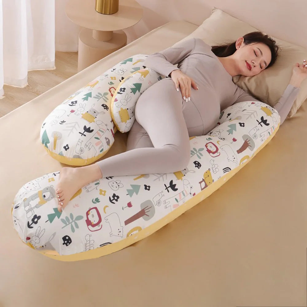 Pregnancy Pillows With Detachable Pillowcases Pillows For Pregnant Women Maternity Sleeping Body Holder Support Lumbar