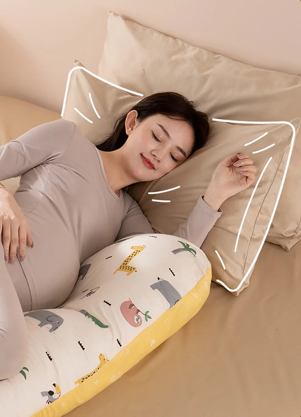 Pregnancy Pillows With Detachable Pillowcases Pillows For Pregnant Women Maternity Sleeping Body Holder Support Lumbar
