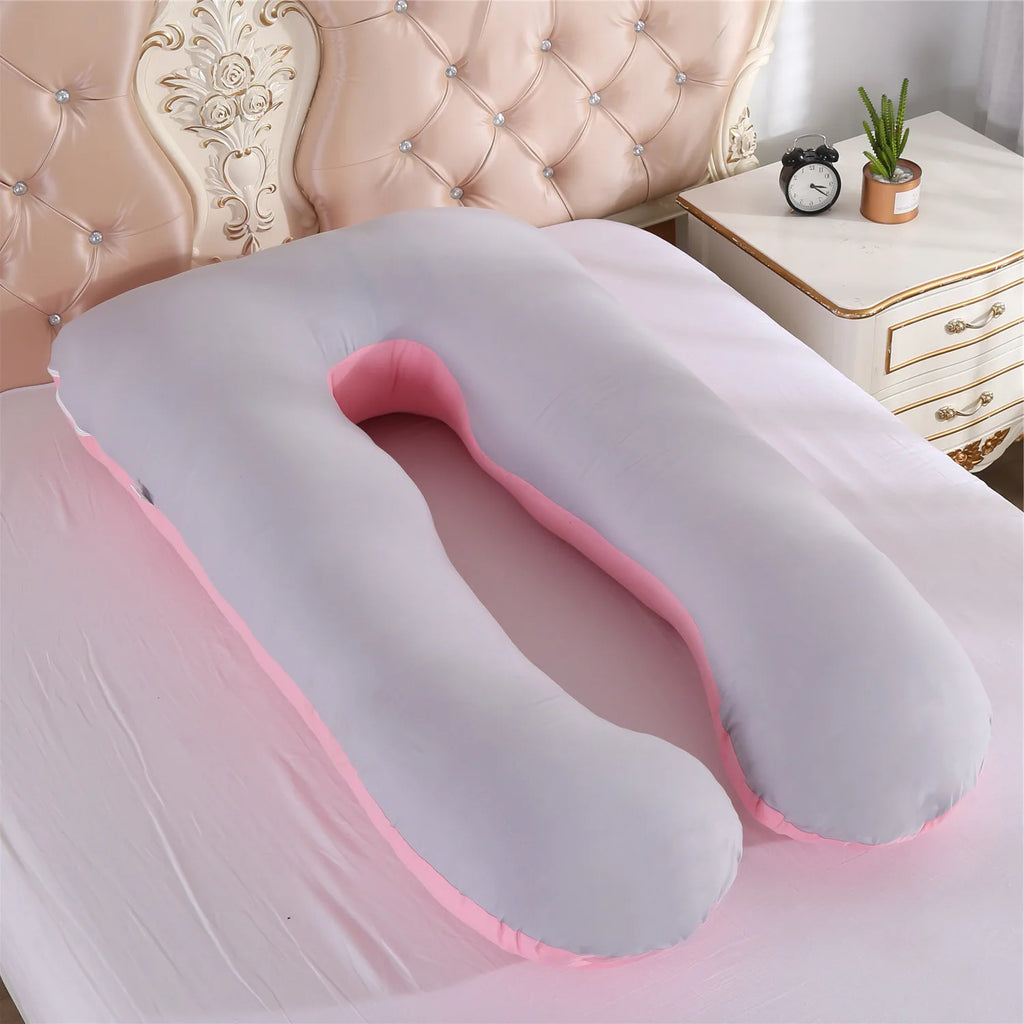 Multifunctional Pregnant Women's Pillow Side Lying Pillow Pure Cotton Detachable and Washable U-shaped Napping Pillow