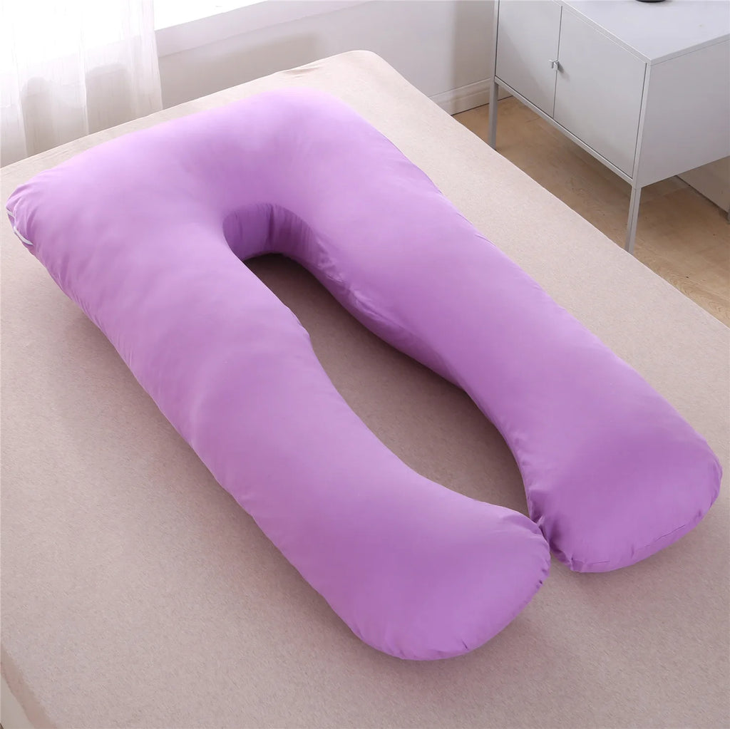 Multifunctional Pregnant Women's Pillow Side Lying Pillow Pure Cotton Detachable and Washable U-shaped Napping Pillow
