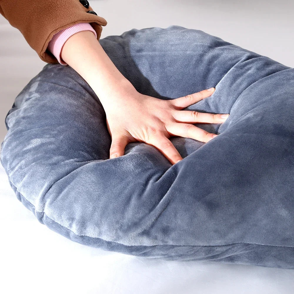 140x70cm 3000g 6.6lb Soft Pregnant Pillow U Type Lumbar Pillow Multi Function Side Protect Cushion for Pregnancy Women