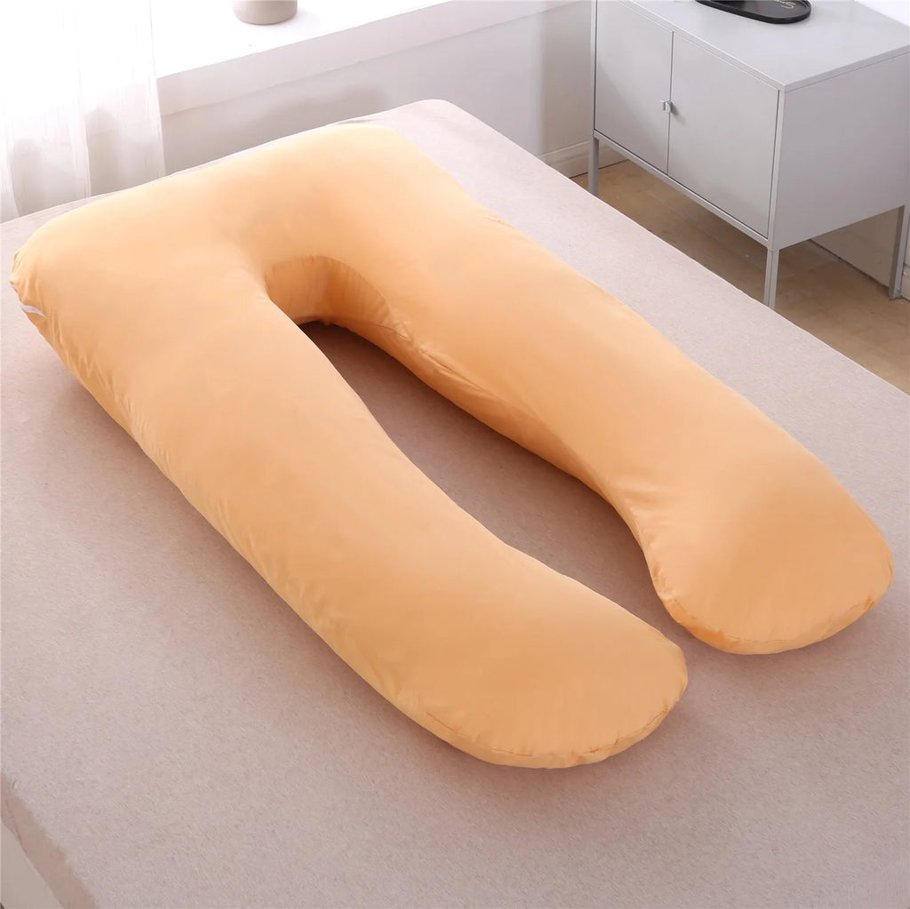 Multifunctional Pregnant Women's Pillow Side Lying Pillow Pure Cotton Detachable and Washable U-shaped Napping Pillow