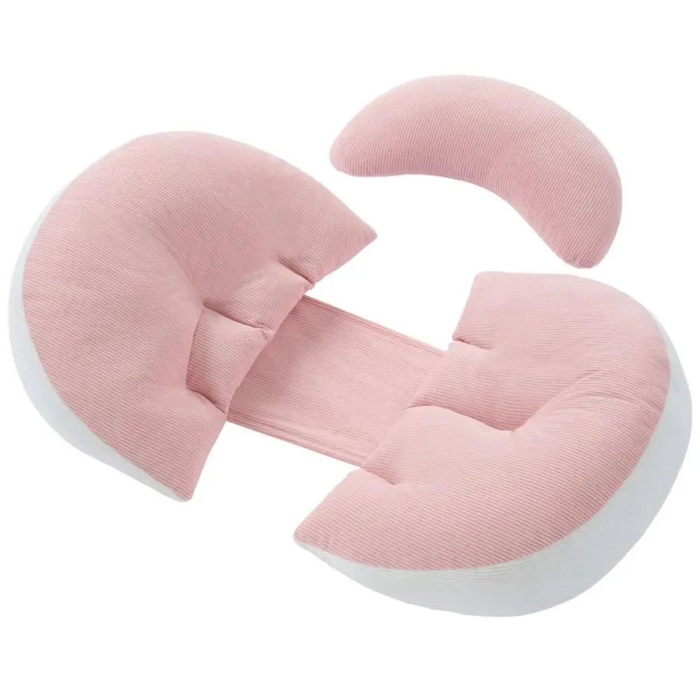 Pregnant Women's Waist Pillow Soft Comfort Maternity Pillow U Shaped Abdominal Support Pregnancy Cushion Sleeping Pillow