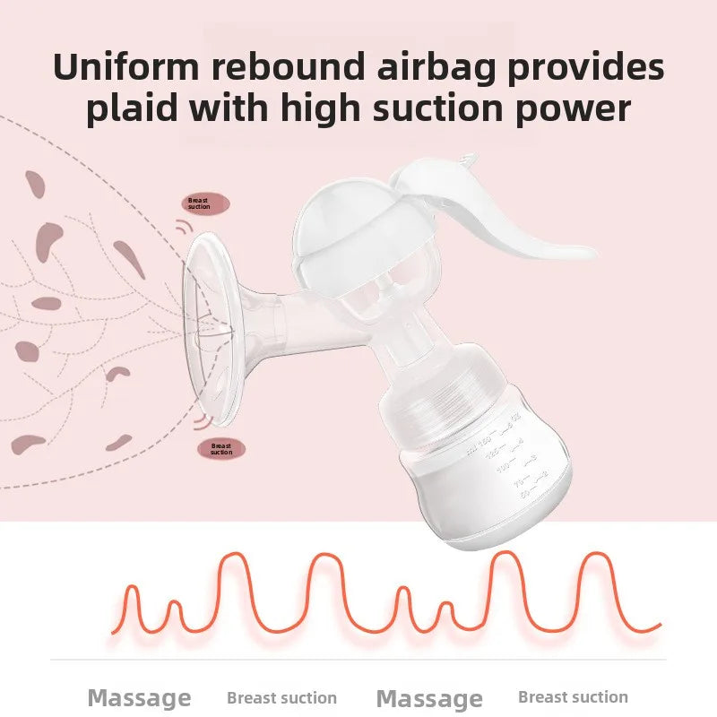 Breast Pump Baby Nipple Manual Suction Milk Pump Feeding Breasts Pumps Milk Bottle Sucking Postpartum Supplies