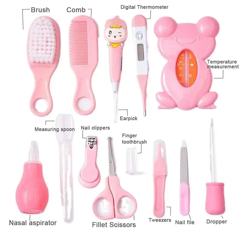 Baby Essentials Care Products Set Infant Hygiene Kit Brush and Comb Portable Set Newborn Care Nursing Tools Bebe