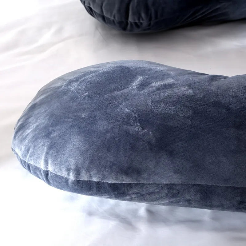 140x70cm 3000g 6.6lb Soft Pregnant Pillow U Type Lumbar Pillow Multi Function Side Protect Cushion for Pregnancy Women
