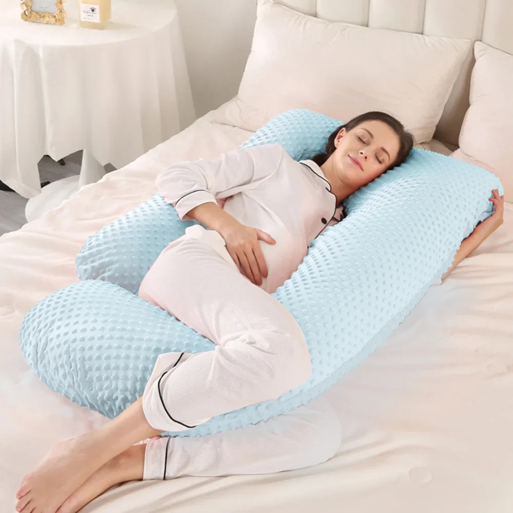 Crystal Velvet Pregnant Women's Pillow Manufacturer Wholesale Side Lying Waist Protection, Abdominal Support, Pillow