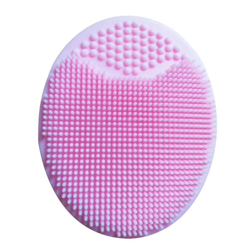 Silicone Shampoo Brush for Baby Infant Bathing Soft Silicone Boys Kids Shower Brush Head Hair Washing Massage Brushes