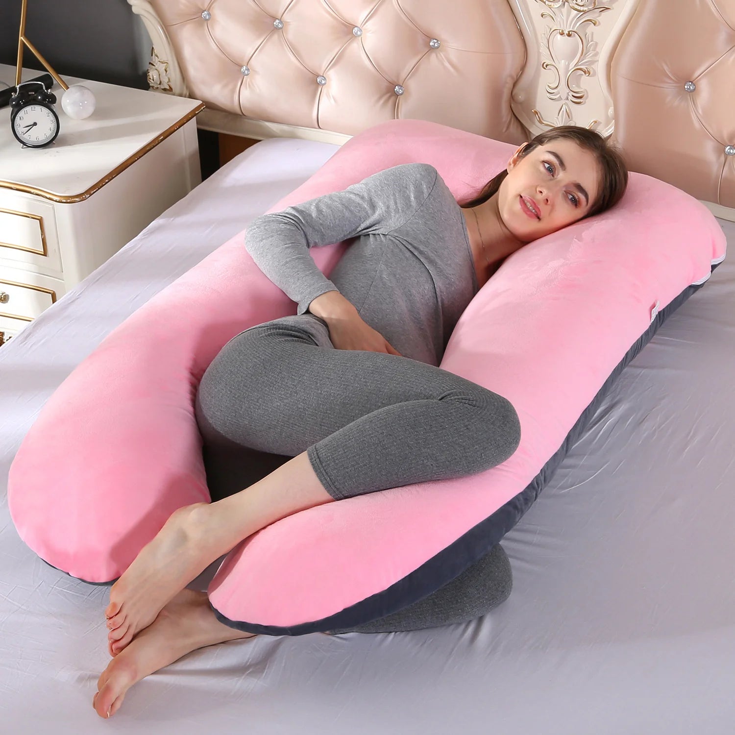 Pregnant Pillow Pregnancy Comfortable Cotton U Shape Maternity Pillow Pregnancy Sleeping Body Pillow For Pregnant