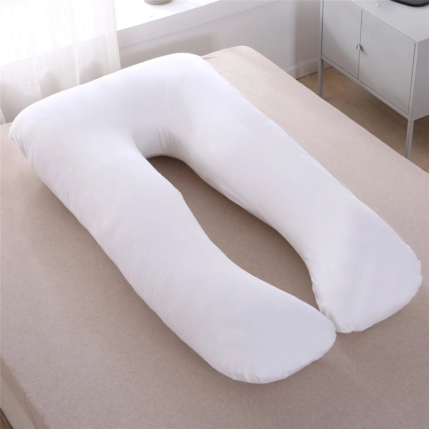 Multifunctional Pregnant Women's Pillow Side Lying Pillow Pure Cotton Detachable and Washable U-shaped Napping Pillow
