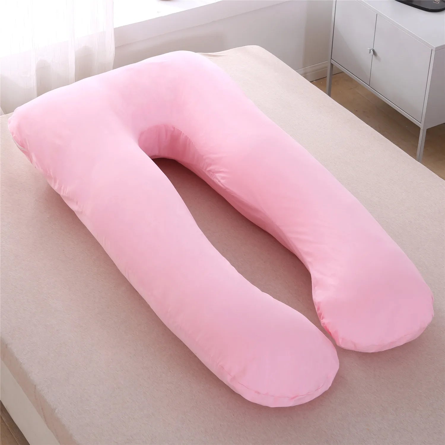 Multifunctional Pregnant Women's Pillow Side Lying Pillow Pure Cotton Detachable and Washable U-shaped Napping Pillow