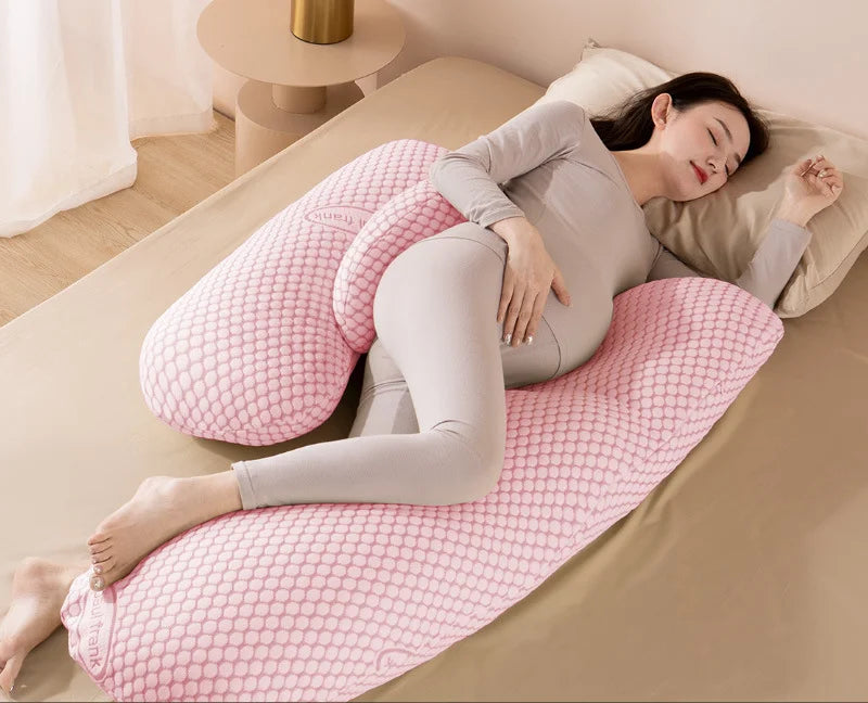 Maternity Lumbar Pillow Side Lying Pillow Side Sleeping Pillow Pregnancy Belly Pillow Pregnancy Summer Pillow Cushion