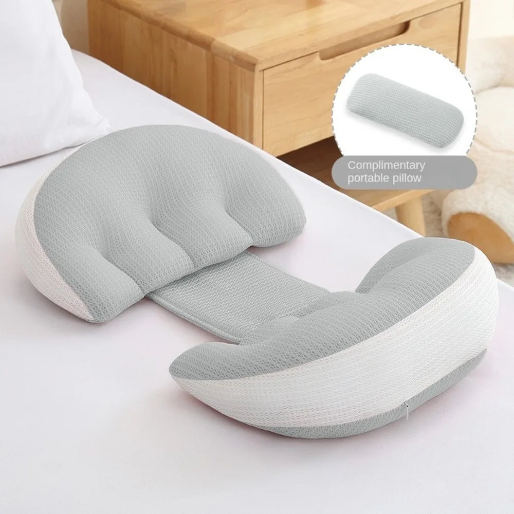 Pregnant Women's Waist Pillow Soft Comfort Maternity Pillow U Shaped Abdominal Support Pregnancy Cushion Sleeping Pillow