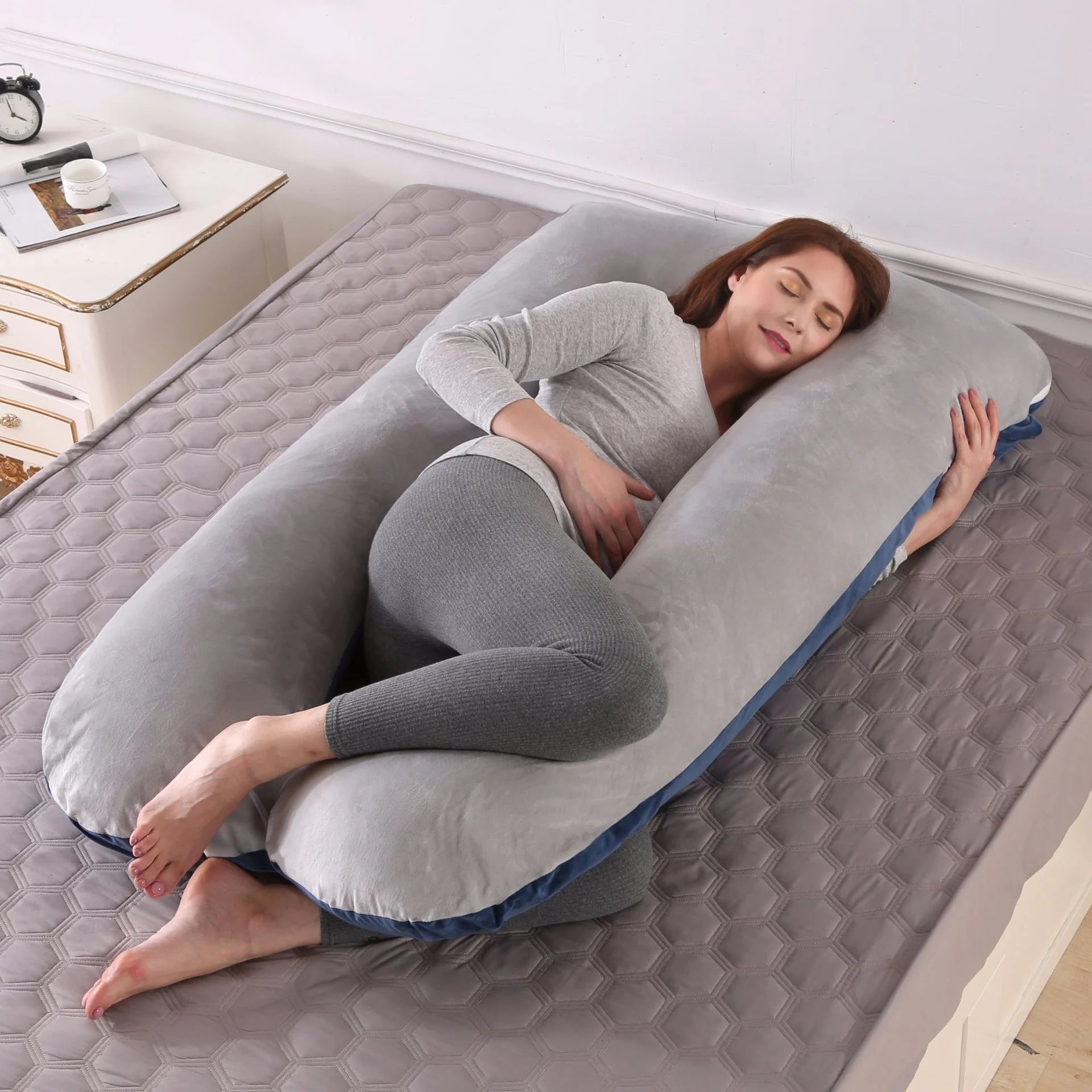 Pregnant Pillow Pregnancy Comfortable Cotton U Shape Maternity Pillow Pregnancy Sleeping Body Pillow For Pregnant