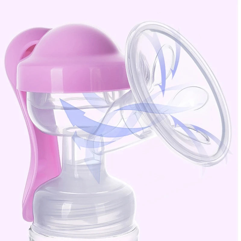 Breast Pump Baby Nipple Manual Suction Milk Pump Feeding Breasts Pumps Milk Bottle Sucking Postpartum Supplies