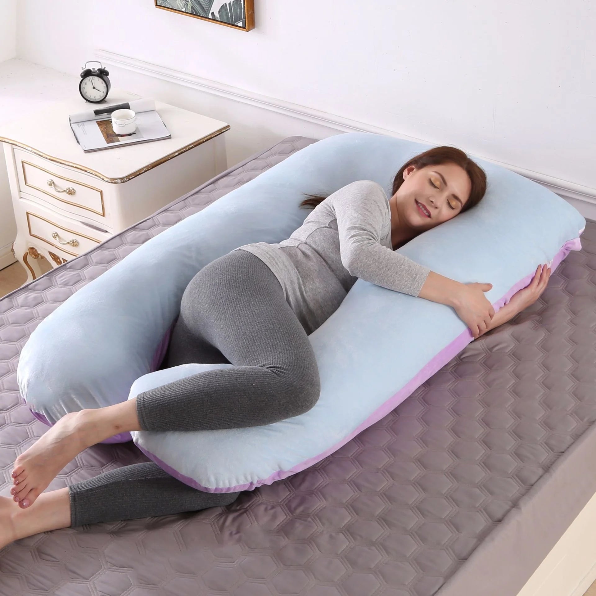 Pregnant Pillow Pregnancy Comfortable Cotton U Shape Maternity Pillow Pregnancy Sleeping Body Pillow For Pregnant