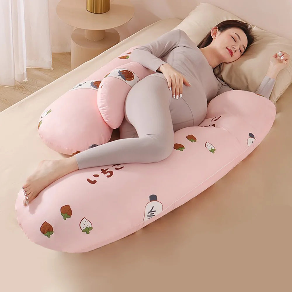 Pregnancy Pillows With Detachable Pillowcases Pillows For Pregnant Women Maternity Sleeping Body Holder Support Lumbar