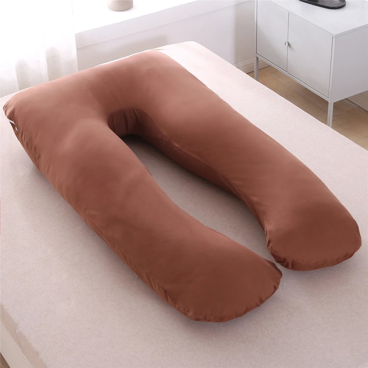 Multifunctional Pregnant Women's Pillow Side Lying Pillow Pure Cotton Detachable and Washable U-shaped Napping Pillow