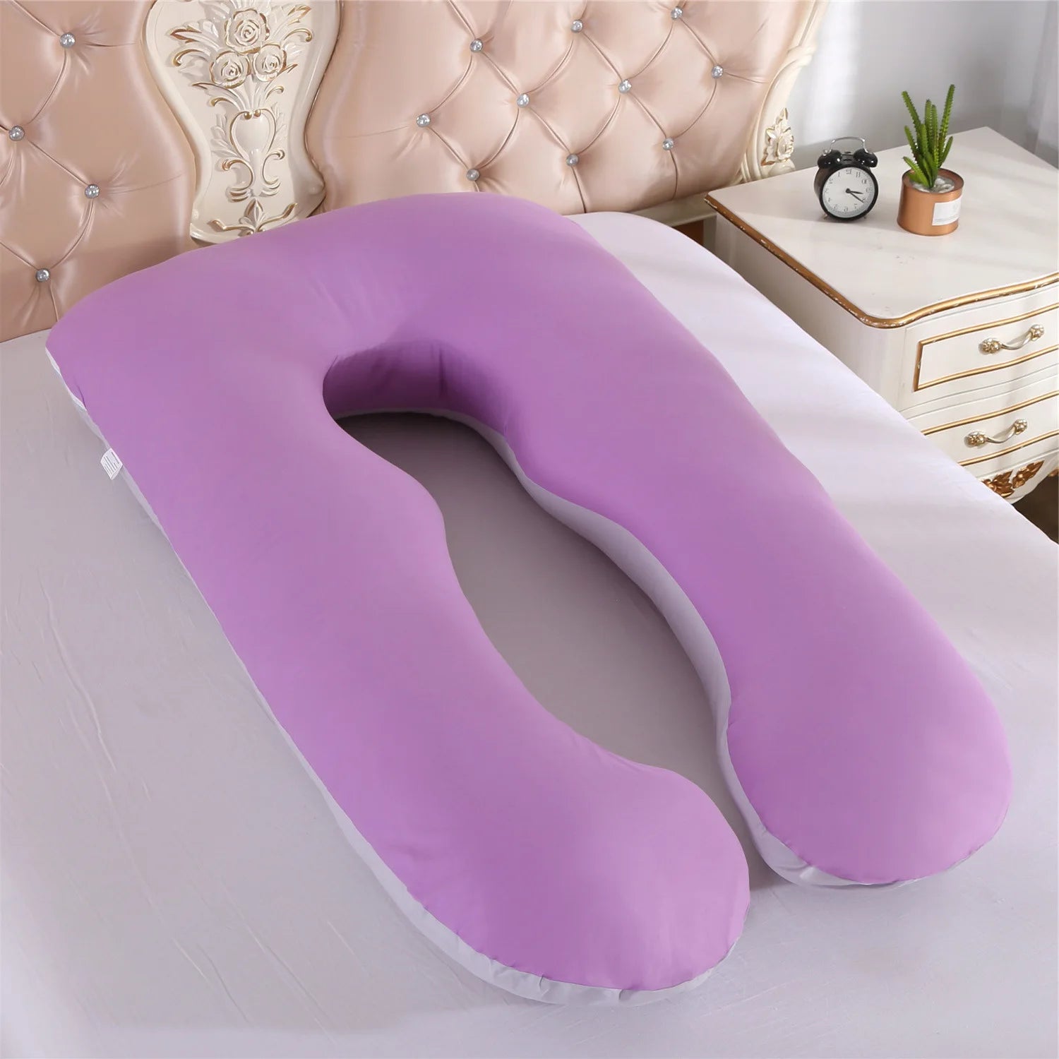 Multifunctional Pregnant Women's Pillow Side Lying Pillow Pure Cotton Detachable and Washable U-shaped Napping Pillow