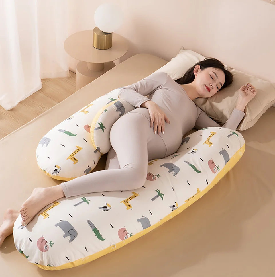 Pregnancy Pillows With Detachable Pillowcases Pillows For Pregnant Women Maternity Sleeping Body Holder Support Lumbar