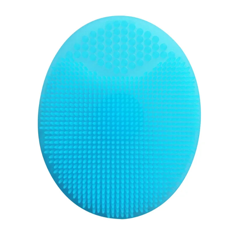 Silicone Shampoo Brush for Baby Infant Bathing Soft Silicone Boys Kids Shower Brush Head Hair Washing Massage Brushes