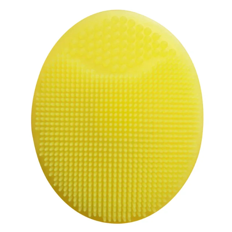 Silicone Shampoo Brush for Baby Infant Bathing Soft Silicone Boys Kids Shower Brush Head Hair Washing Massage Brushes